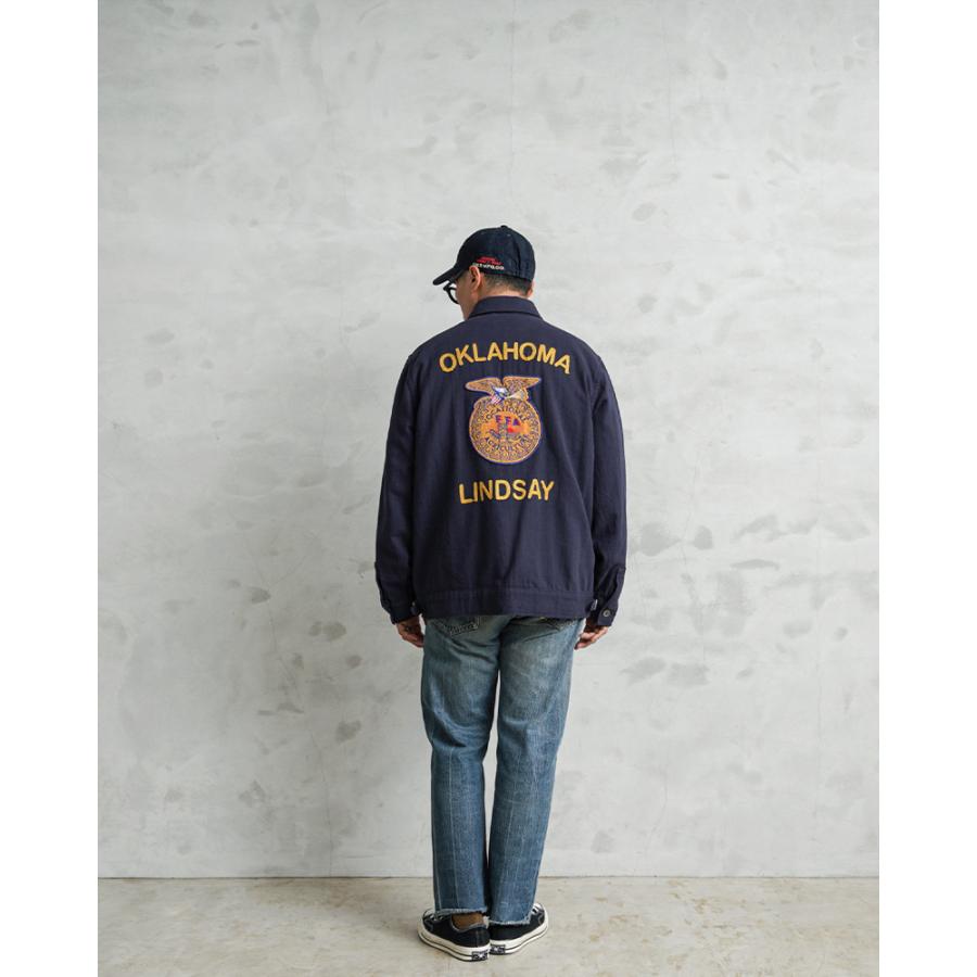 HOUSTON（ヒューストン） 51478 コットン リネン ジャケット FFA