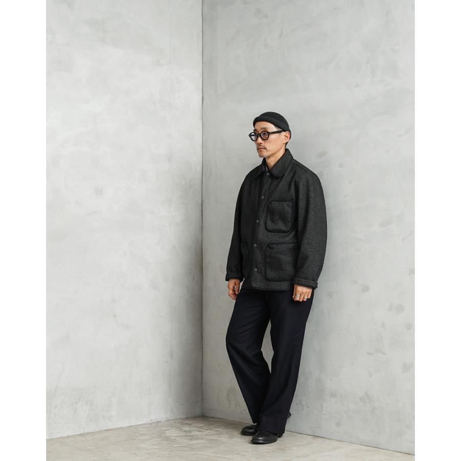 HOUSTON ヒューストン 51565 BEACH CLOTH JACKET ビーチクロス ジャケット 日本製 ゴマシオ ごましお アメカジ ワーク ブランド【R】の画像