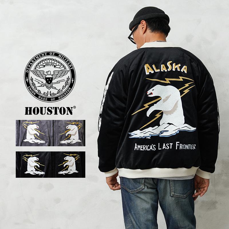 HOUSTON（ヒューストン） 51616 VELVETEEN SOUVENIR JACKET（ALASKA