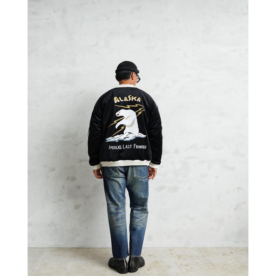 HOUSTON（ヒューストン） 51616 VELVETEEN SOUVENIR JACKET（ALASKA