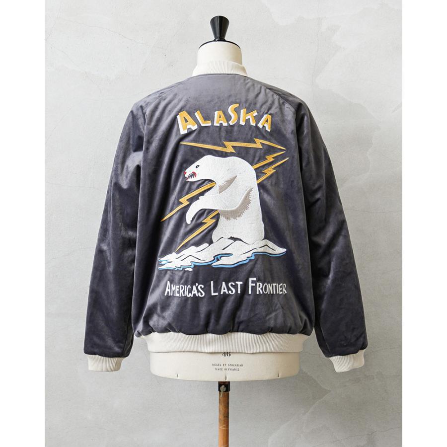HOUSTON（ヒューストン） 51616 VELVETEEN SOUVENIR JACKET（ALASKA
