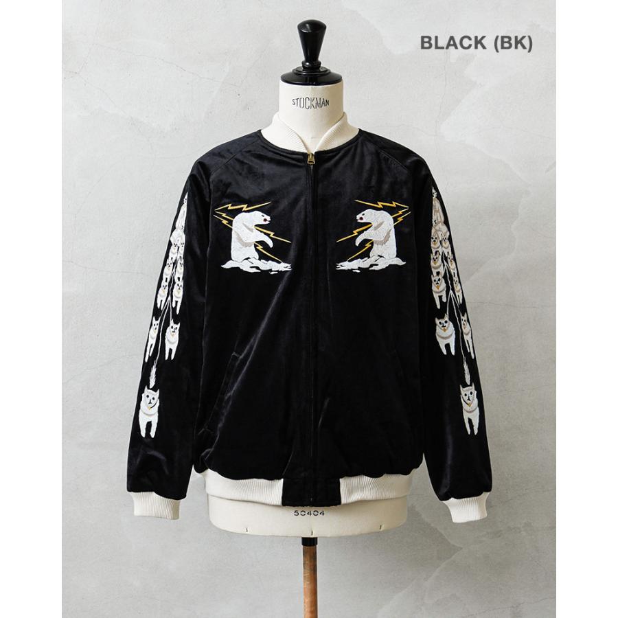 HOUSTON（ヒューストン） 51616 VELVETEEN SOUVENIR JACKET（ALASKA