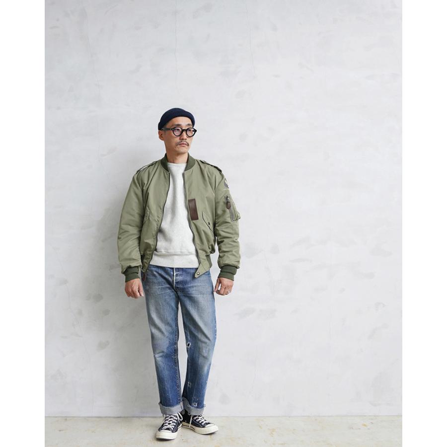 HOUSTON（ヒューストン） 米軍 L-2 フライトジャケット メンズ