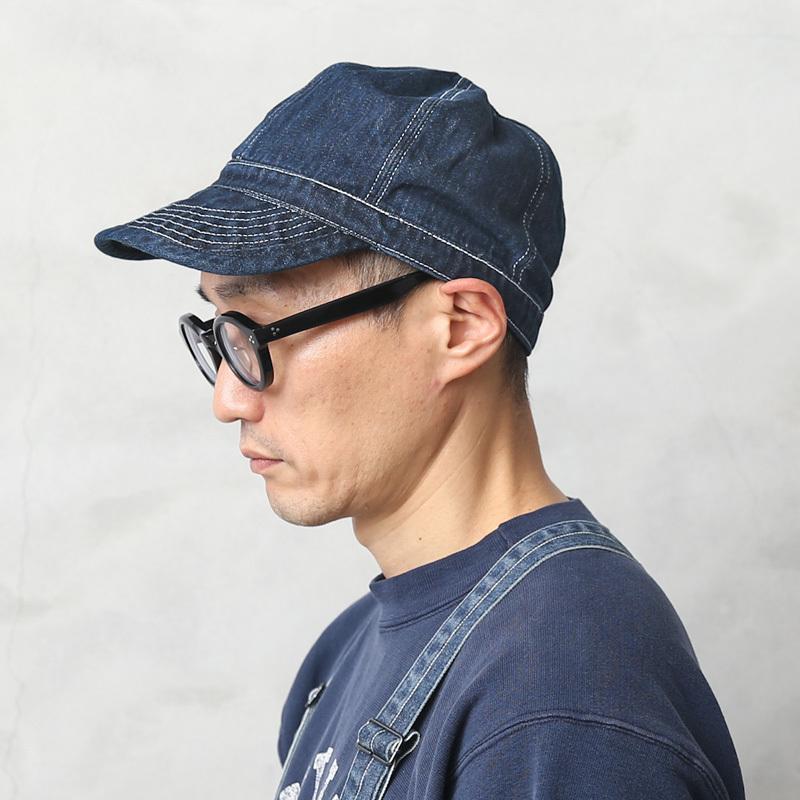 HOUSTON（ヒューストン） 6680 ARMY CAP デニム アーミーキャップ