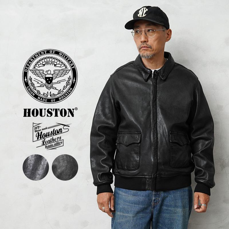 HOUSTON（ヒューストン） 8244 A-2 SHEEP LEATHER JACKET シープスキン