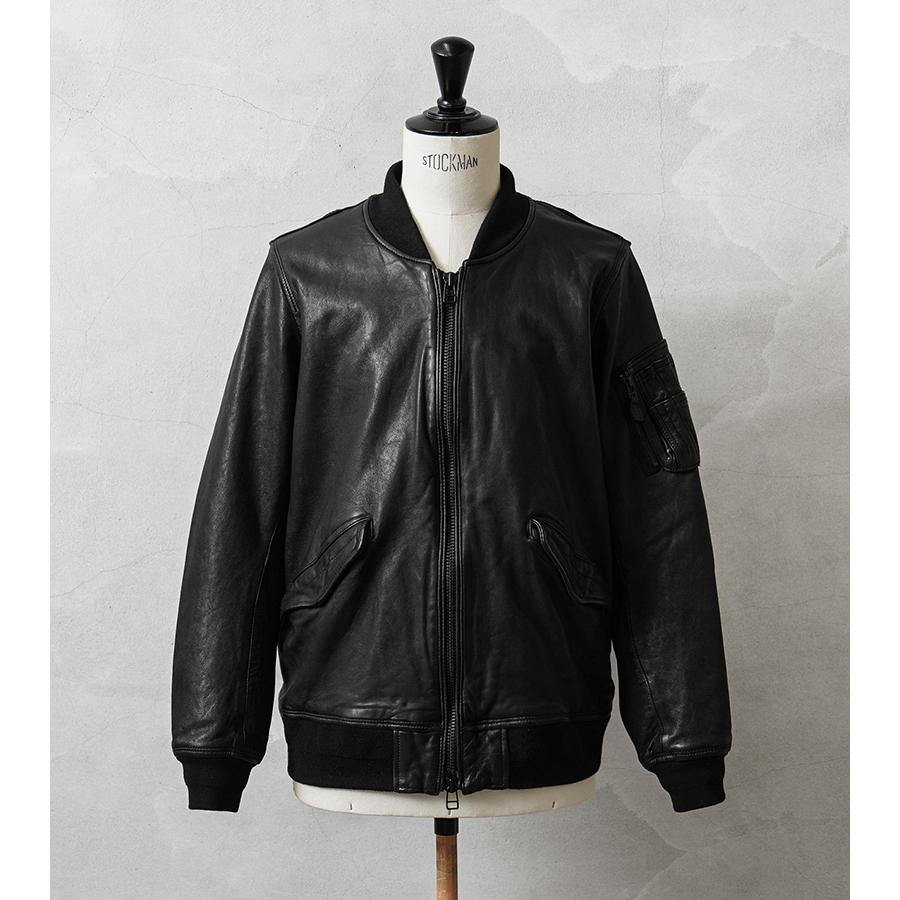 HOUSTON（ヒューストン） 8245 L-2 SHEEP LEATHER JACKET シープスキン