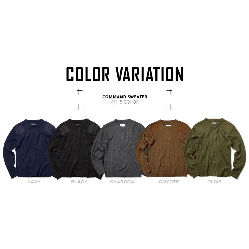 新品未開封　Windows ニューヨークレース　アーマーコマンドなど HOUSTON / ヒューストン 2160 COMMAND SWEATER / コマンド