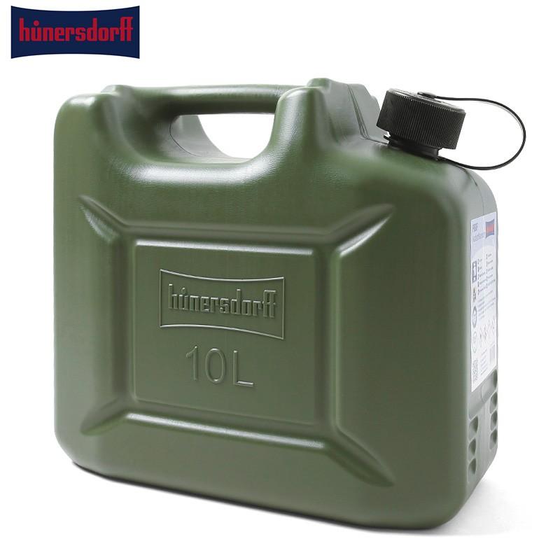 hunersdorff ヒューナースドルフ FUEL CAN 100%品質保証 PRO 10L フューエルカン 希少 ポリタンク 防災 T キャンプ用品 クーポン対象外 ホワイトガソリン缶 燃料 灯油