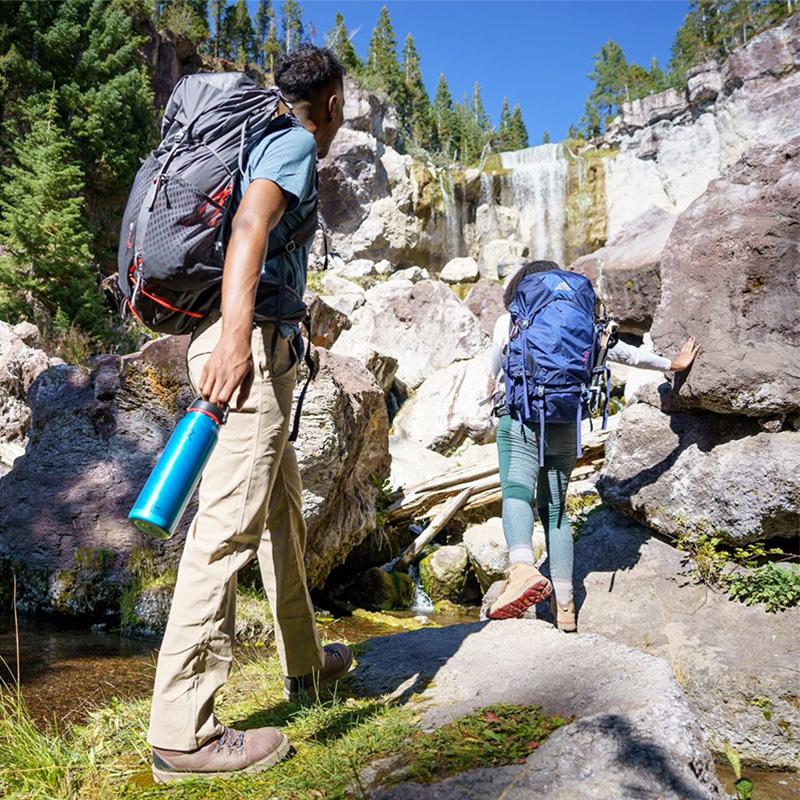 HydroFlask ハイドロフラスク 890133 トレイルシリーズ 40oz ライトウエイト ワイドマウス 保温ボトル 水筒 タンブラー 大容量 キャンプ 1L以上【Sx】【T】の画像