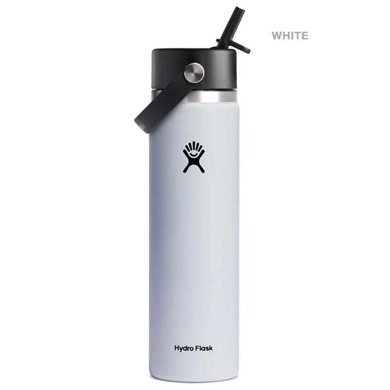 HydroFlask ハイドロフラスク 890145 ハイドレーション 24oz ワイドマウス Flex Straw 保温ボトル タンブラー 水筒【Sx】【T】｜waiper｜02