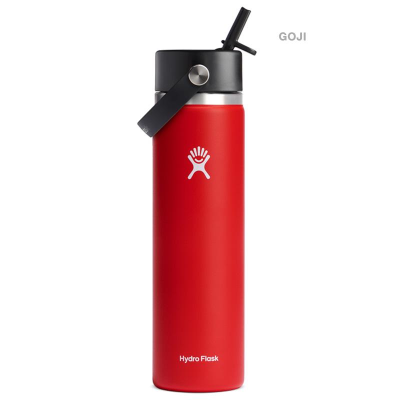 HydroFlask ハイドロフラスク 890145 ハイドレーション 24oz ワイドマウス Flex Straw 保温ボトル タンブラー 水筒【Sx】【T】｜waiper｜04