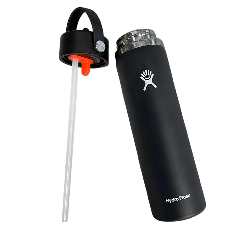 HydroFlask ハイドロフラスク 890145 ハイドレーション 24oz ワイドマウス Flex Straw 保温ボトル タンブラー 水筒【Sx】【T】｜waiper｜09