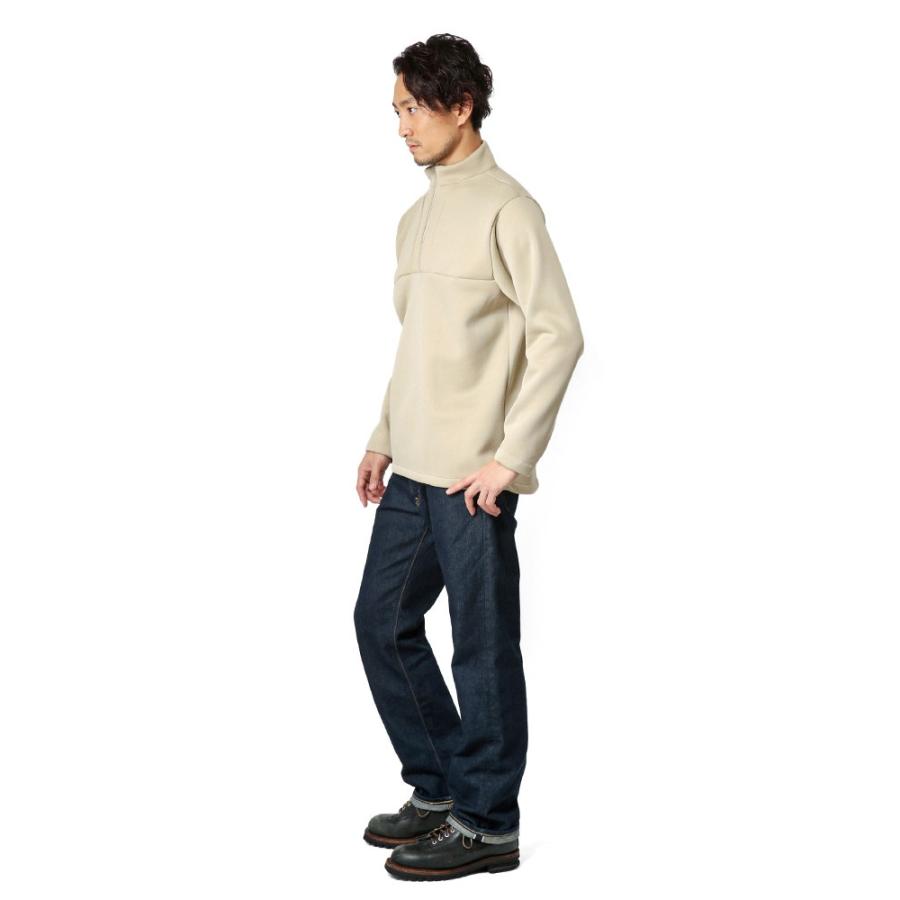 INDERA MILLS（インデラミルズ） 985ZM ミリタリーフリース MOCK ZIP