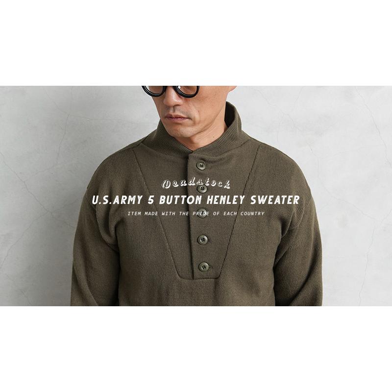 MILITARY 実物 新品 デッドストック 米軍 5ボタン ヘンリー MILITARY 実物 新品 デッドストック 米軍 5ボタン ヘンリー