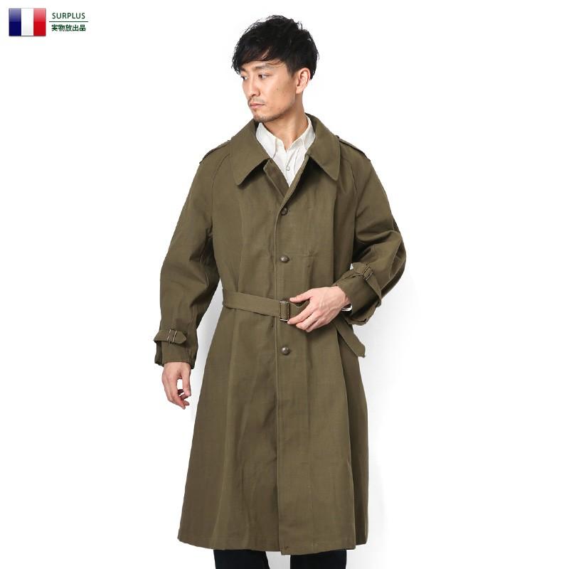 実物 新品 フランス軍 Wwii モーターサイクルコート ライディングコート メンズ デッドストック ミリタリー 軍服 放出品 アウター クーポン対象外 T J Ww2 Mr ミリタリーショップwaiper 通販 Yahoo ショッピング