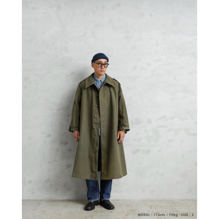 フランス軍　冬服　ロングコート MILITARY（ミリタリー） 実物 新品 デッドストック フランス軍 WWII