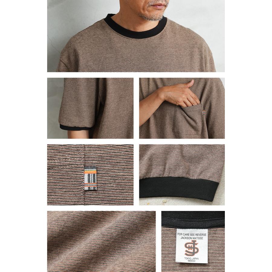 JACKSON MATISSE（ジャクソンマティス） JM26AW043 BORDER Tee