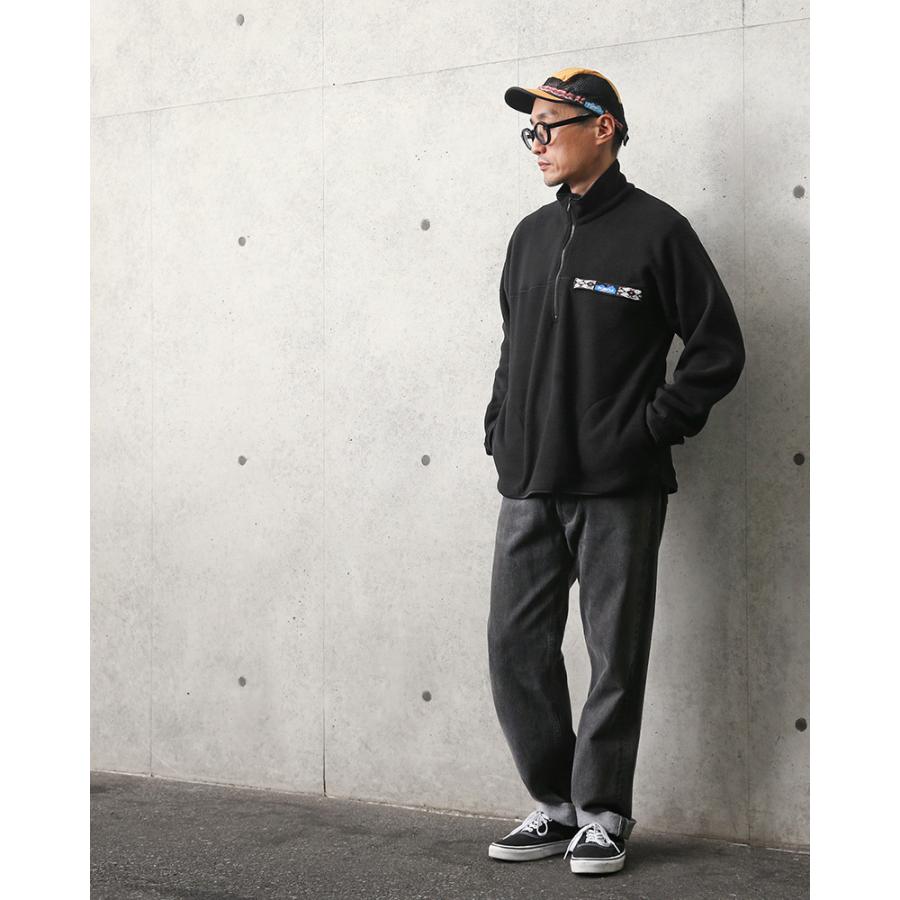 KAVU（カブー） 11863318 ハーフジップ フリース スローシャツ MADE IN