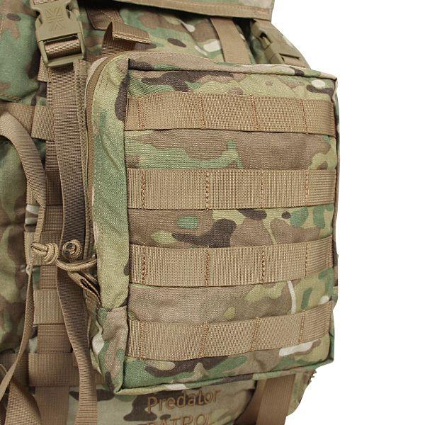 karrimor SF カリマーSF Large Utility Pouch Multicam マルチカム ミリタリーポーチ プレデター45 オプション リュック モールシステム【Sx】【T】｜waiper｜06