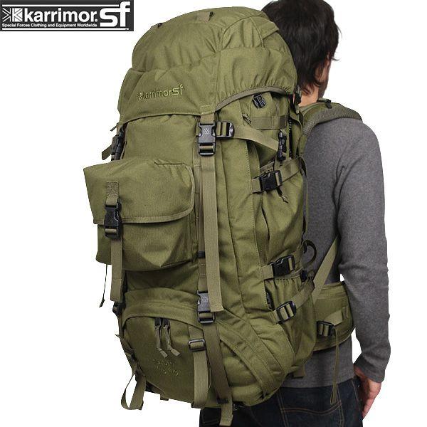 karrimor SF カリマーSF Sabre 80-130 セイバー80-130 バックパック OLIVE オリーブ ミリタリーバッグ リュックサック ブランド【Sx】【T】｜waiper｜02