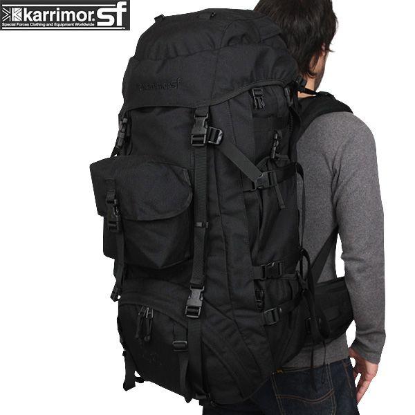 karrimor SF カリマーSF Sabre 80-130 セイバー80-130 バックパック BLACK ブラック ミリタリーバッグ リュックサック ブランド【Sx】【T】｜waiper｜02