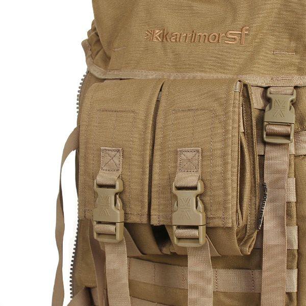 karrimor SF カリマーSF Double Ammo Pouch COYOTE コヨーテ ミリタリーポーチ プレデター45 オプション リュック【Sx】【T】｜waiper｜04