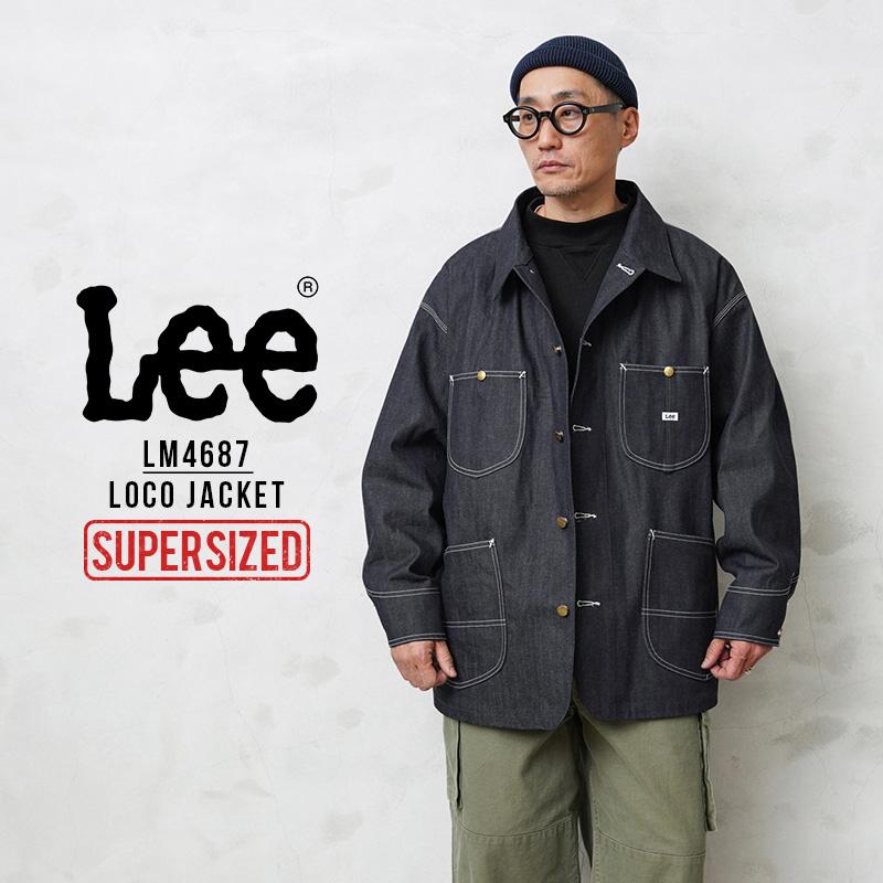 Lee リー LM4687 SUPERSIZED LOCO JACKET スーパーサイズド ロコジャケット メンズ デニムジャケット カバーオール  リジッド 生デニム ビッグサイズ【T】 : lee-lm4687 : ミリタリーショップWAIPER - 通販 - Yahoo!ショッピング