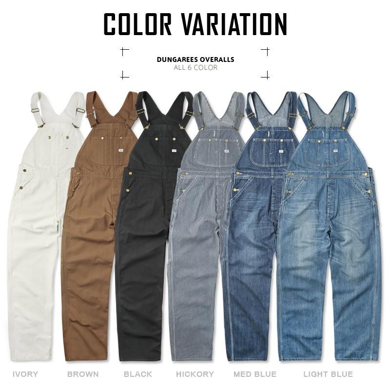 Lee リー LM7254 DUNGAREES OVERALL（ダンガリーズ オーバーオール） メンズ つなぎ デニム ジーンズ Gパン ズボン アメカジ ワークパンツ ブランド 定番【T】｜waiper｜21