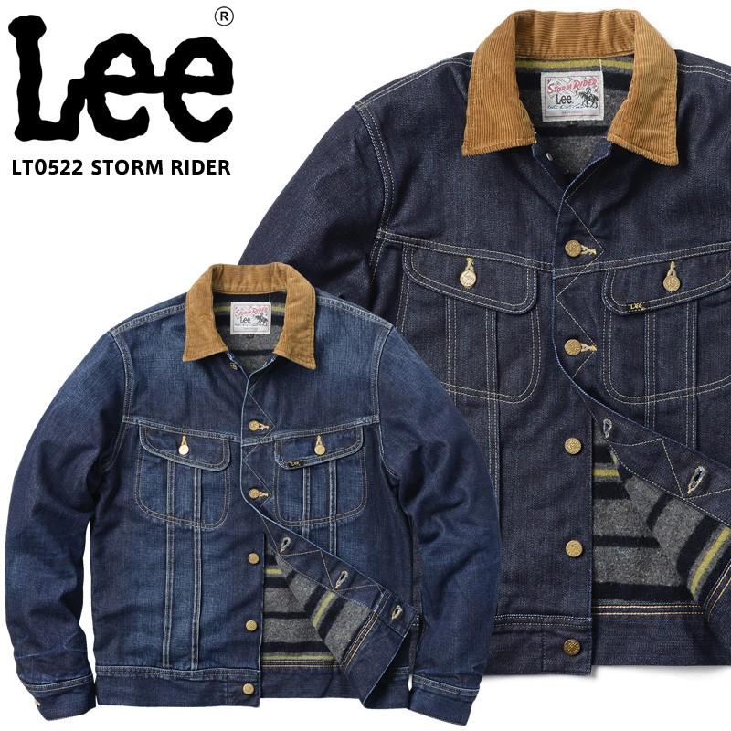 Lee リー LT0522 STORM RIDER デニム ジャケット メンズ アウター ブルゾン ジャンパー アメカジ ワーク ブランド