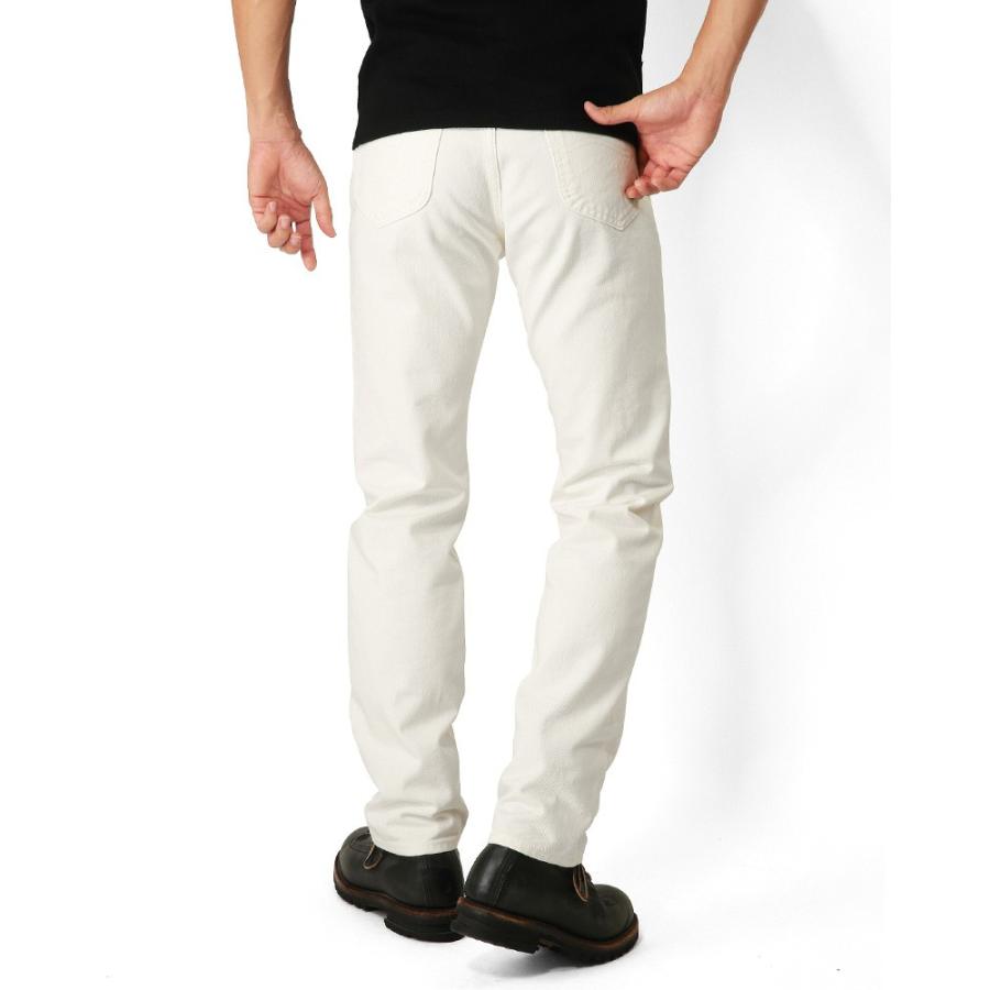 Lee（リー） AMERICAN STANDRD 201ストレートツイルパンツ ホワイト(18