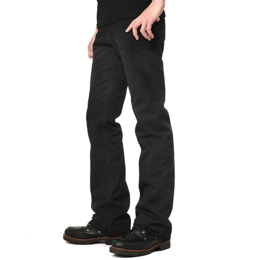 Lee（リー） AMERICAN STANDRD 102ブーツカットツイルパンツ ブラック