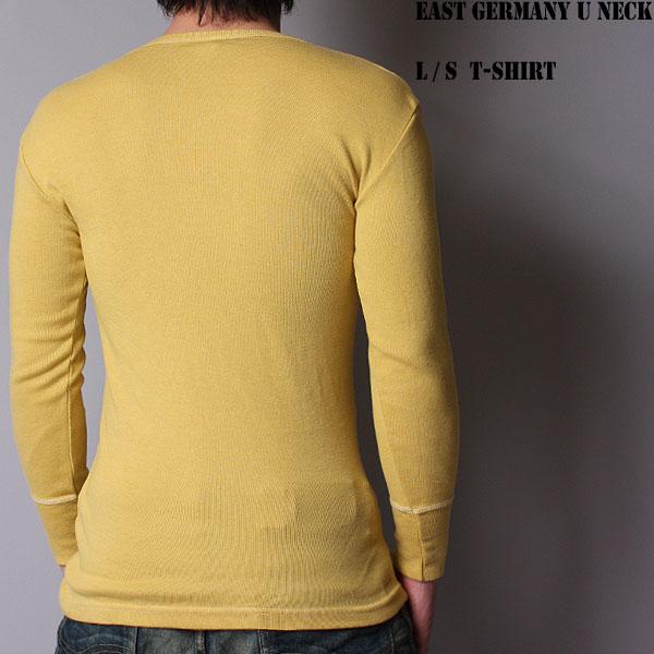 MILITARY（ミリタリー） ミリタリーロンT 新品 東ドイツ軍Uネック