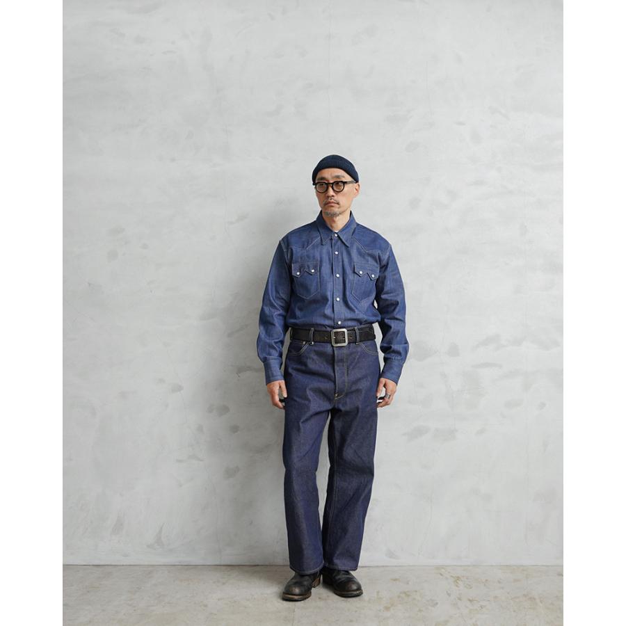 Levi's VINTAGE CLOTHING LEVI'S 001L7-0002 SHORTHORN SAWTOOTH Levi's VINTAGE CLOTHING LEVI'S 001L7-0002 SHORTHORN SAWTOOTH