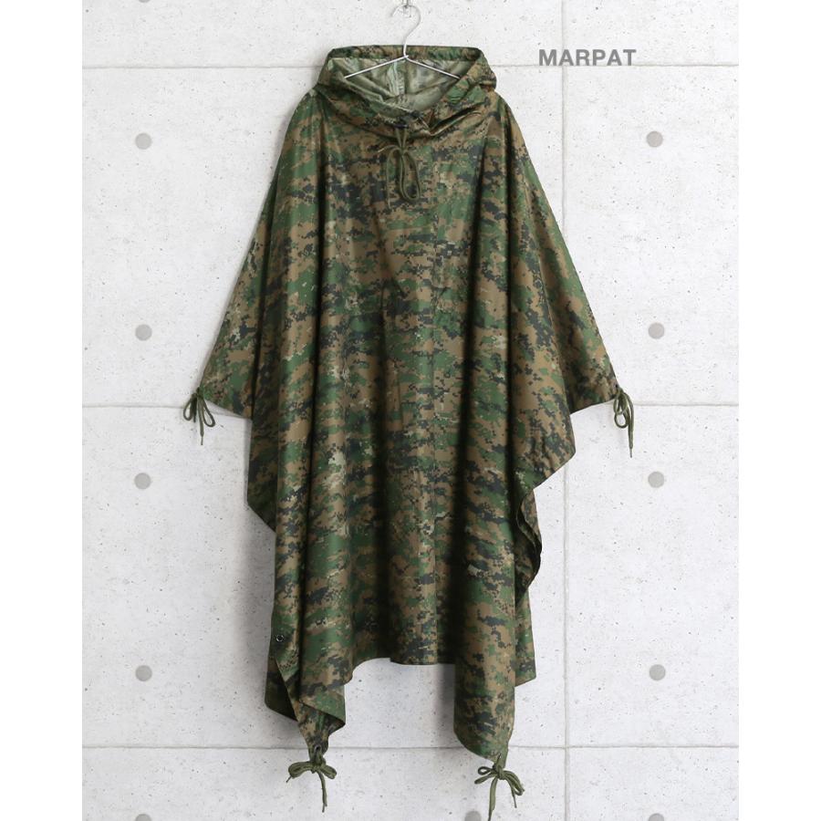 MILITARY 新品 米軍タイプ ナイロンポンチョ メンズ レディース MILITARY 新品 米軍タイプ ナイロンポンチョ メンズ レディース