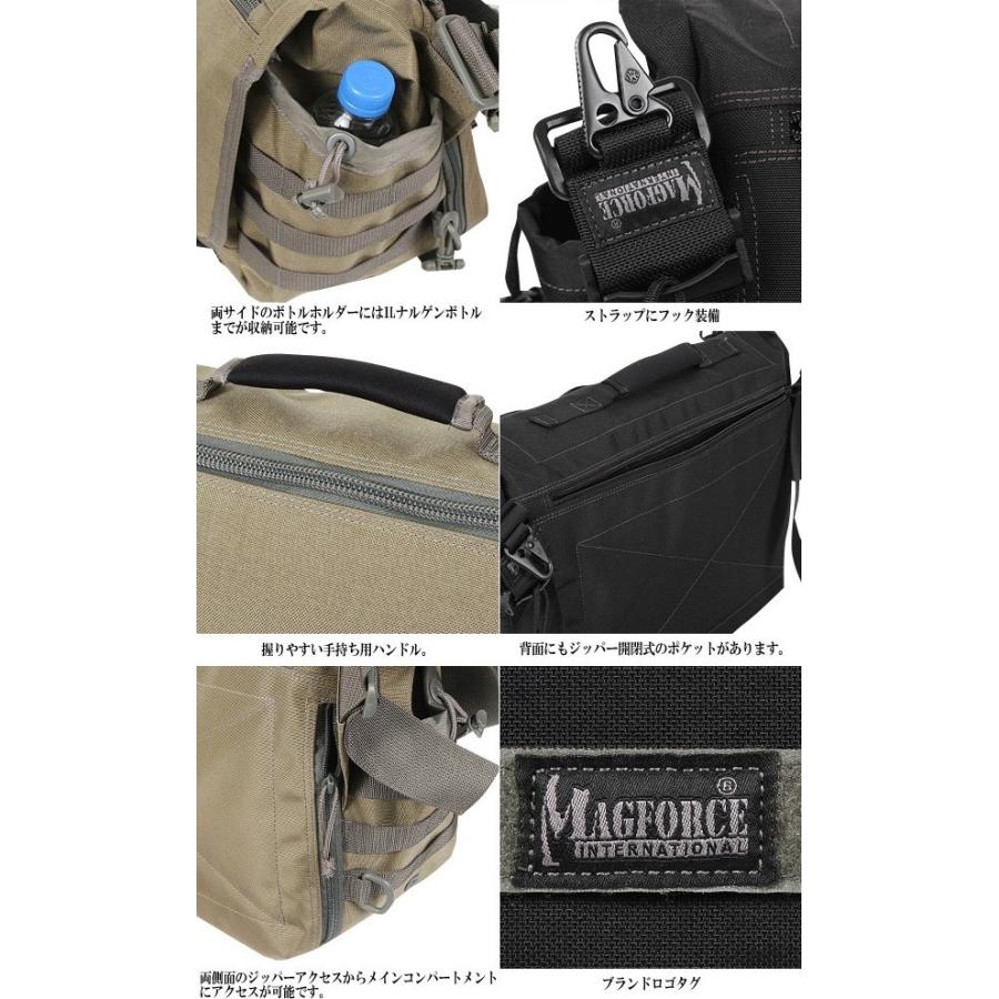 MAGFORCE（マグフォース） MF-6023 Tactical Messenger Bag Black