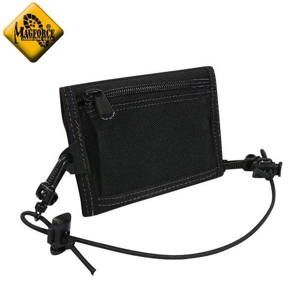 MAGFORCE マグフォース MF-0253  Multi Purpose Wallet Black 財布 三つ折り メンズ ミリタリー ナイロン 軽量 ブランド【T】｜waiper｜02