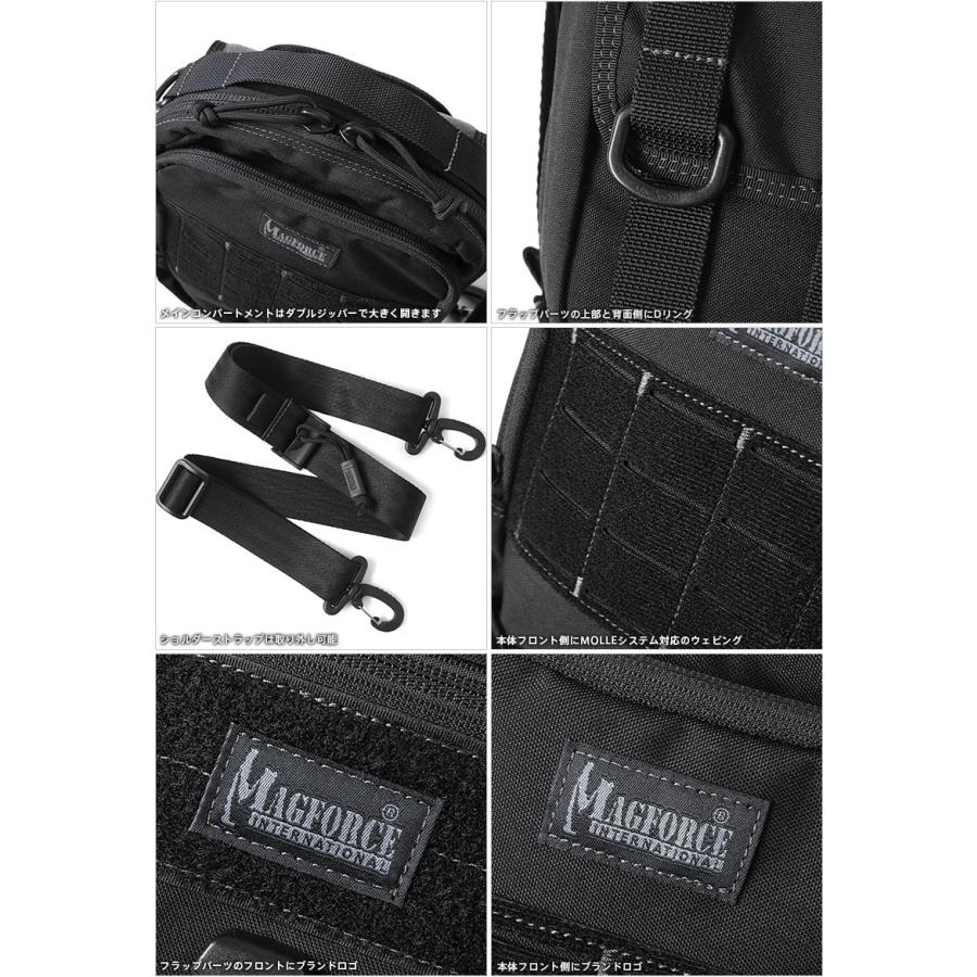 MAGFORCE マグフォース MF-0339 DETACHABLE UTILITY POUCH ショルダーポーチ ショルダーバッグ ポーチ ミリタリーバッグ モールシステム対応 ブランド【T】｜waiper｜14