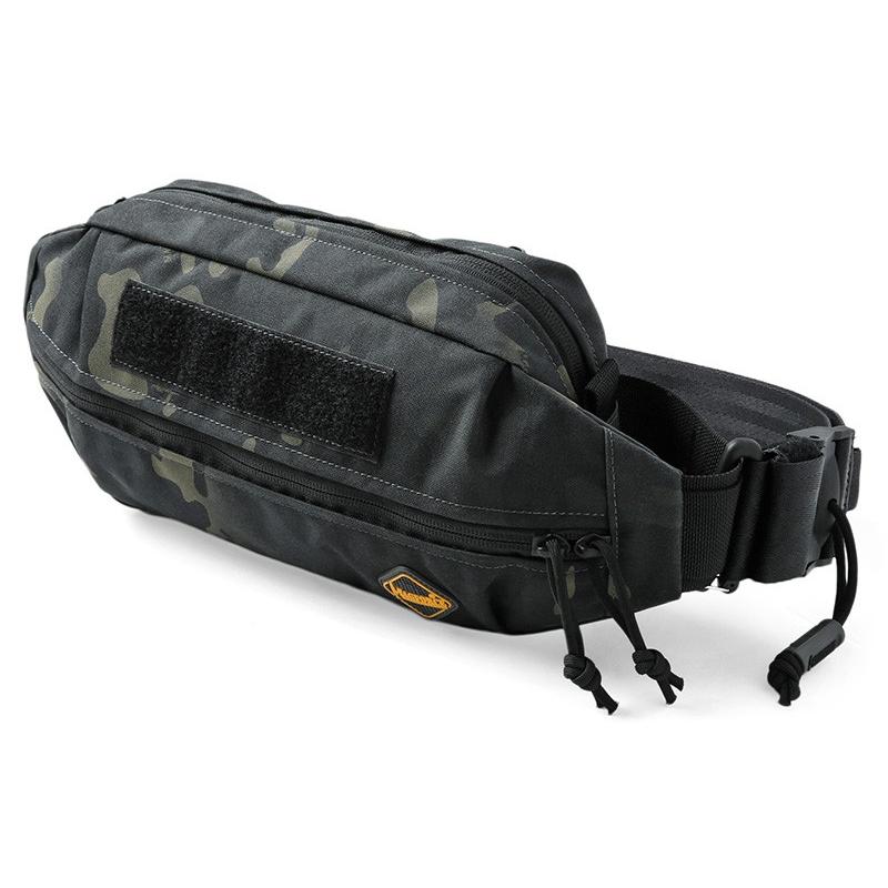 MAGFORCE マグフォース MF-3313 CITY TRAVEL WAISTPACK MEDIUM ウエストバッグ BLACK CAMO ミリタリーバッグ ボディバッグ ショルダーバッグ ブランド【T】｜waiper｜02