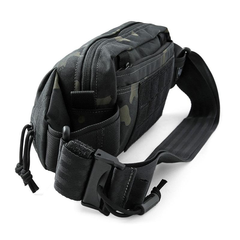 MAGFORCE マグフォース MF-3313 CITY TRAVEL WAISTPACK MEDIUM ウエストバッグ BLACK CAMO ミリタリーバッグ ボディバッグ ショルダーバッグ ブランド【T】｜waiper｜03