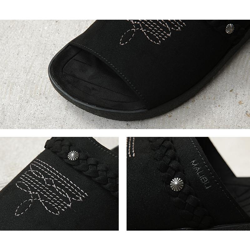 MALIBU SANDALS マリブサンダルズ MS12 EL RANCHO SLIDE スライド サンダル シャワーサンダル 民族系 アメカジ ブランド【クーポン対象外】【T】 | MALIBU SANDALS | 12