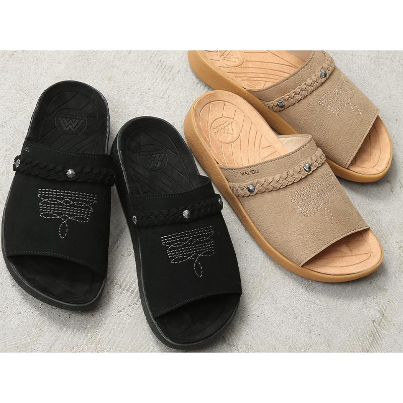 MALIBU SANDALS マリブサンダルズ MS12 EL RANCHO SLIDE スライド サンダル シャワーサンダル 民族系 アメカジ ブランド【クーポン対象外】【T】 | MALIBU SANDALS | 11