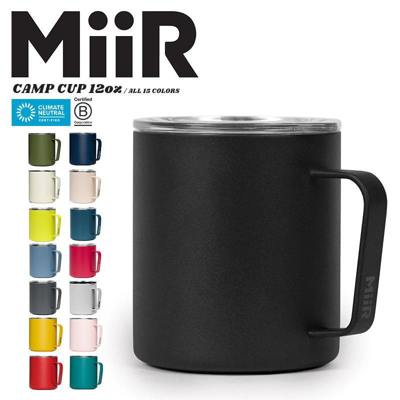 MiiR ミアー Camp Cup 12oz 保温・保冷 蓋付きステンレス MiiR ミアー Camp Cup 12oz 保温・保冷 蓋付きステンレス