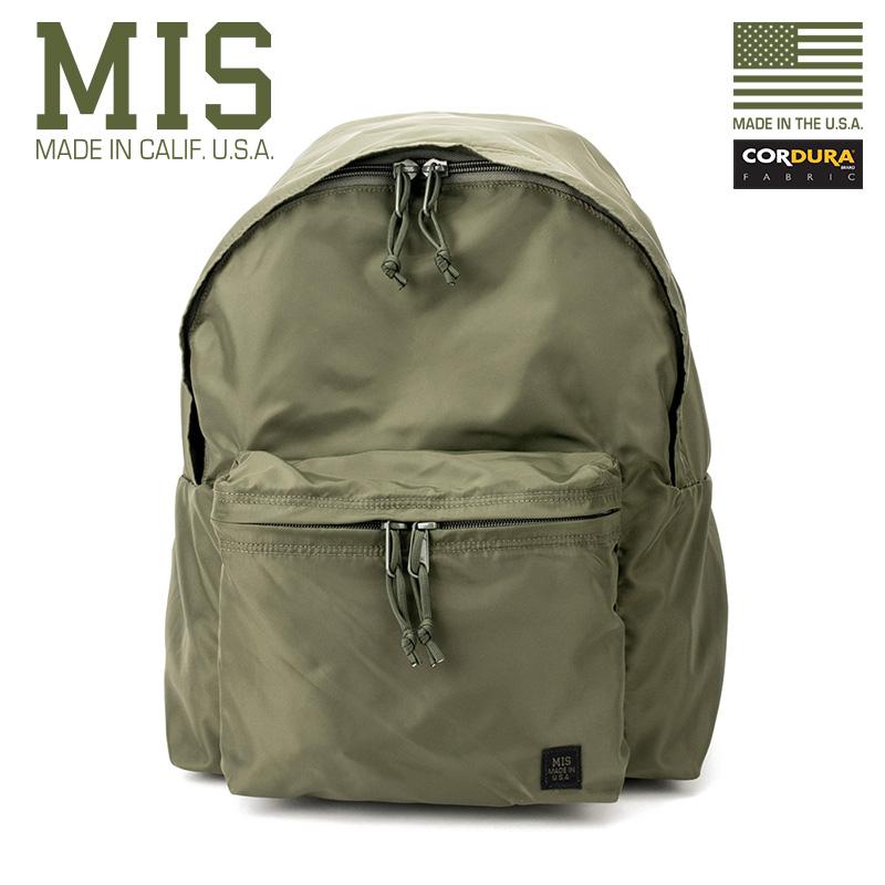 MIS エムアイエス MIS-P103 PACK CLOTH NYLON デイパック リュック 