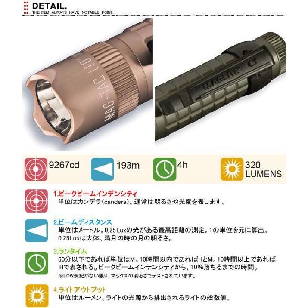 MAGLITE マグライト MAG-TAC マグタック 2-CELL CR123 LED クラウン