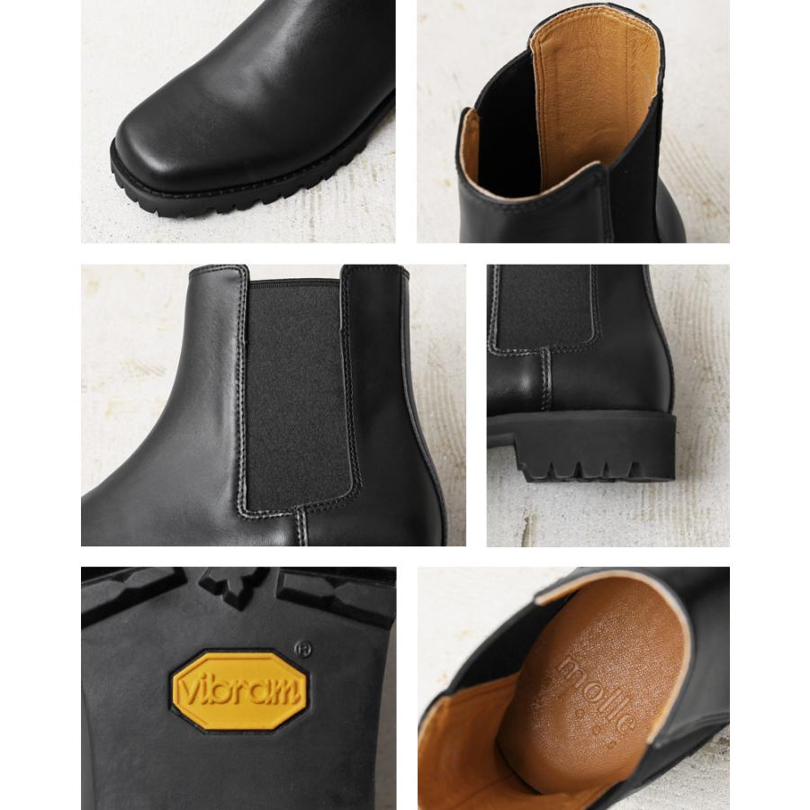 molle shoes モールシューズ MLS210301-10 SQUARE TOE SIDE GORE