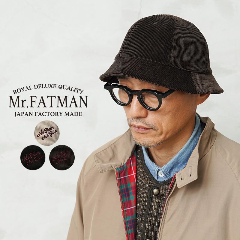 Mr.FATMAN ミスターファットマン 5253008 CORDUROY METRO HAT