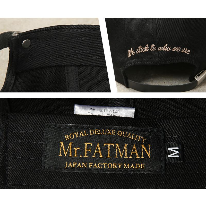Mr.FATMAN ミスターファットマン 5254001 WAPPEN TWILL CAP ワッペン