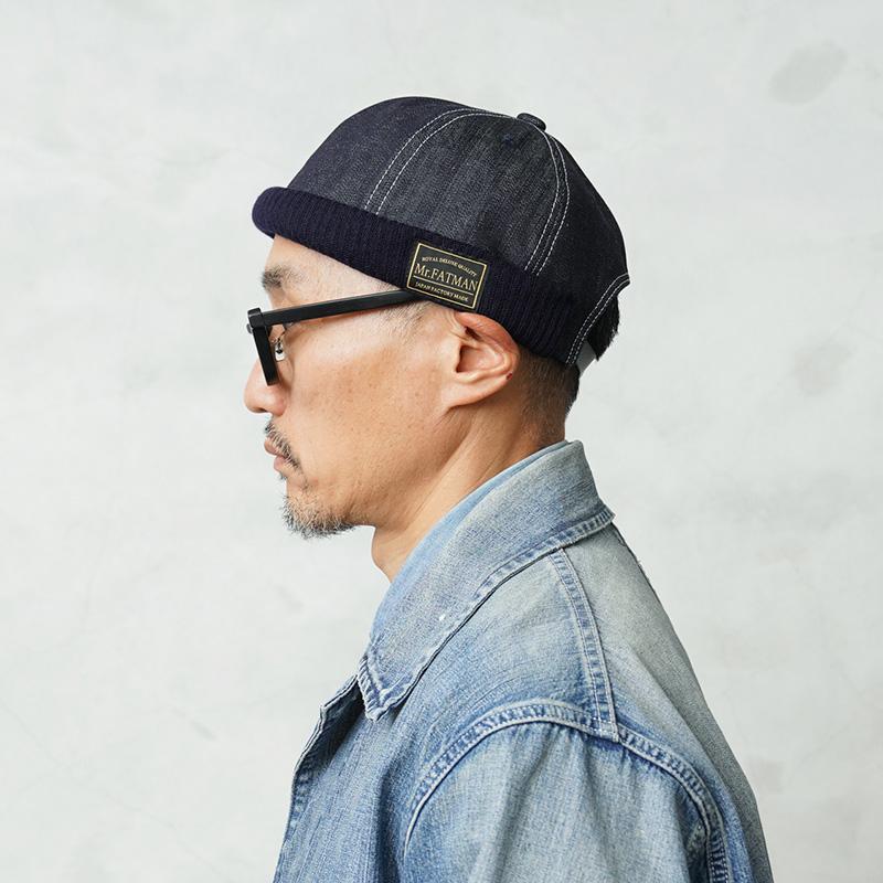 Mr.FATMAN ミスターファットマン 5254003 DENIM FISHERMAN CAP デニム