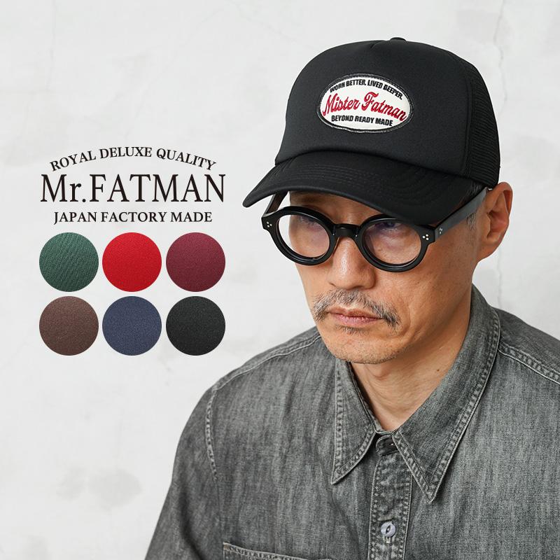 Mr.FATMAN ミスターファットマン 5261012 WAPPEN MESH CAP newhattan
