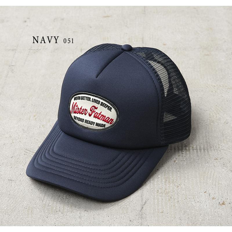 Mr.FATMAN ミスターファットマン 5261012 WAPPEN MESH CAP newhattan